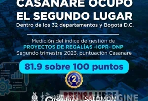 Según DNP, Casanare ocupa el segundo lugar a nivel nacional por el buen manejo de regalías