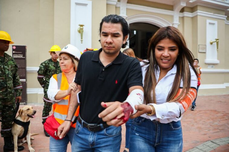 Simulacro nacional de emergencia se realizó con total éxito en Santa Marta