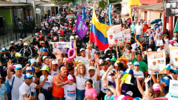 ¡Imparable! La comuna 4 se volcó a las calles para apoyar a Natalia