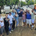 Alcalde inspeccionó avance de obra de pavimentación en El Alivio