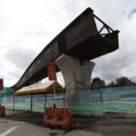Avanza la construcción del puente de la av. 68 con calle 26 en Bogotá