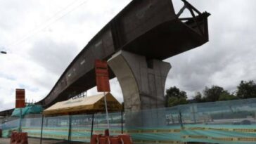 Avanza la construcción del puente de la av. 68 con calle 26 en Bogotá