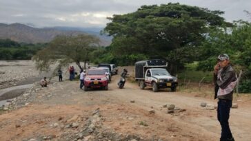 Bloqueada la entrada al municipio de Colombia tras manifestaciones