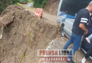 Comunidades reclaman mantenimiento a tramo que le corresponde a Casanare en la vía El Morro – Labranzagrande
