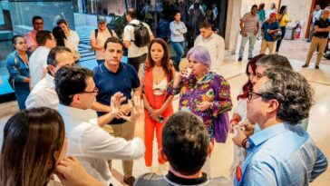 Congresistas del Pacto Histórico llegan a Santa Marta para respaldar a Jorge Agudelo