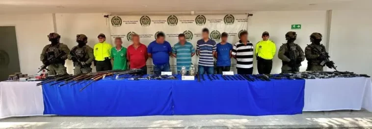 Desarticulan presunta red de tráfico de armas en Neiva