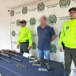 Detenido con armas de fuego ilegales en zona rural de Rivera, Huila