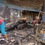 Devastador incendio al sur de Montería arrasa con tienda de artículos militares