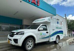 E.S.E. Vidasinú refuerza su ruta hospitalaria con la adquisición de una nueva ambulancia
