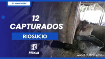 Ejército captura a 12 personas por desarrollar minería ilegal en Riosucio