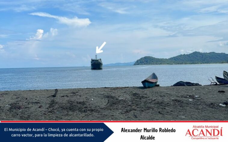 El Municipio de Acandí – Chocó, ya cuenta con su propio carro vactor, para la limpieza de alcantarillado.  