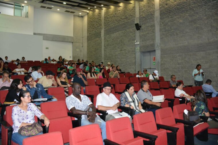 El evento ‘Conversemos sobre tierras en Risaralda’ se realizó en la sala magistral 1, bloque Y de la UTP