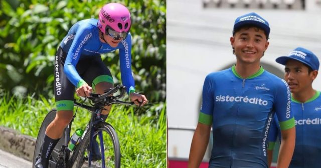 El quindiano Esteban Mejía quedó en el top 10 de los mejores participantes de la Vuelta al Porvenir