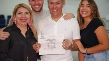 Elecciones 2023: Mauricio Salazar Peláez recibió credencial de la Registraduría