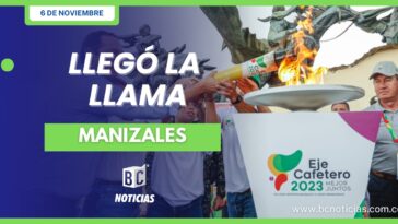 En Manizales se encendió la llama de los Juegos Nacionales