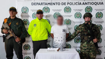 FOTOS. Por homicidios y porte de armas capturaron a varios en los municipios de Antioquia