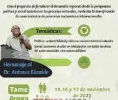 IX congreso internacional en desarrollo humano rural sustentable en Tame