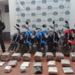 Incautan 100 kilogramos de marihuana movilizados en motos robadas en Rovira