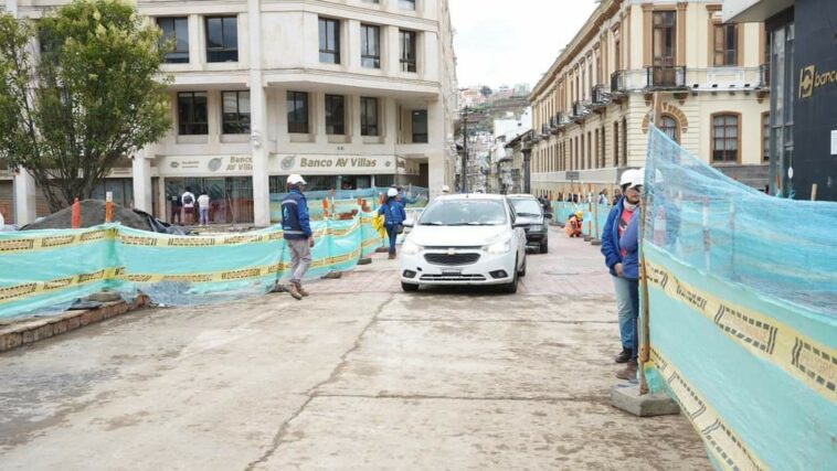 La movilidad en el centro de Pasto, por las obras del casco histórico