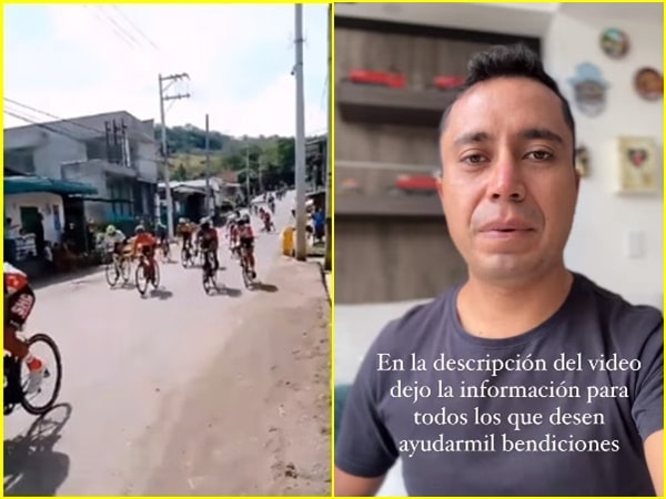 “Le deseamos pronta recuperación”: Atapuma pide apoyo para el ciclista nariñense accidentado en Huila