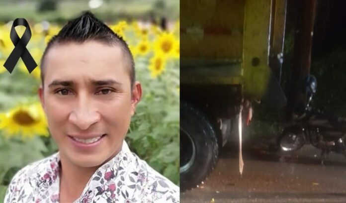 Motociclista perdió la vida al colisionar contra una volqueta en La Plata