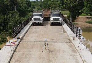 Obras de puentes sobre el Caño Bugre presentan avances del 94%