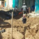 Obras en el barrio Miguel Pinedo avanzan en un 46%