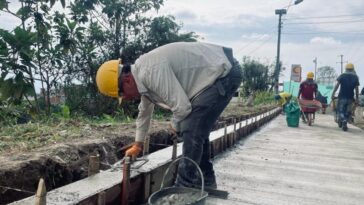 Obras en el sector de Centenario de Manizales superan el 80% de ejecución