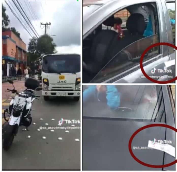 Para inmovilizar pusieron sellos y engancharon el carro a la grúa con los niños adentro, Movilidad Bogotá respondió