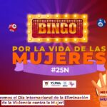 Participe este sábado, 25 de noviembre en el Bingo por la Vida de las Mujeres