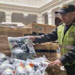 Policía incauta 7.100 tenis de contrabando en Caldas