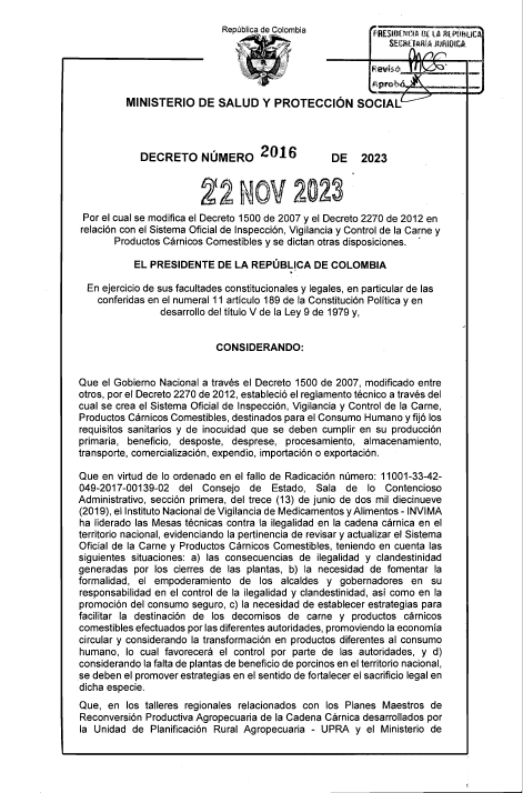 Preocupación por decreto que revive los mataderos municipales