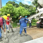 Reactivan pavimentación de Campo Alegre