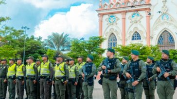 Refuerzan la seguridad del Centro de Barranquilla en temporada de Navidad y Año Nuevo