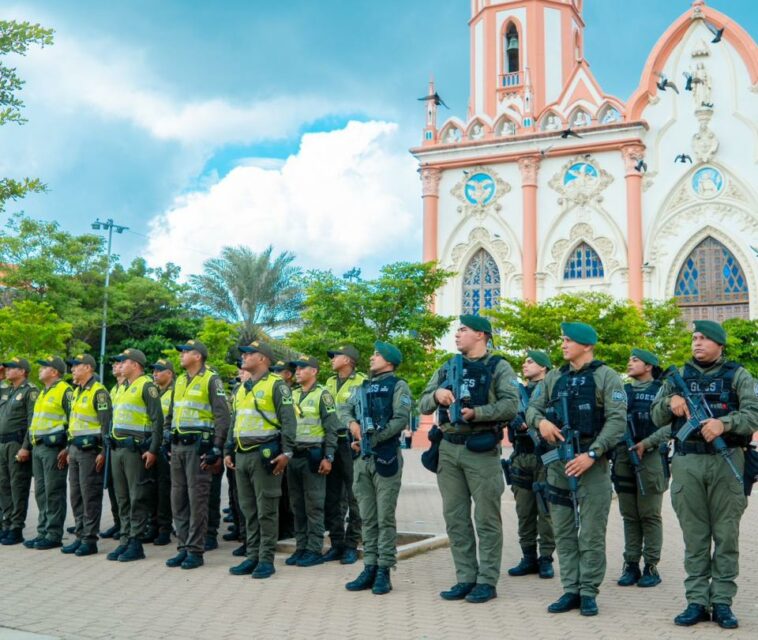 Refuerzan la seguridad del Centro de Barranquilla en temporada de Navidad y Año Nuevo