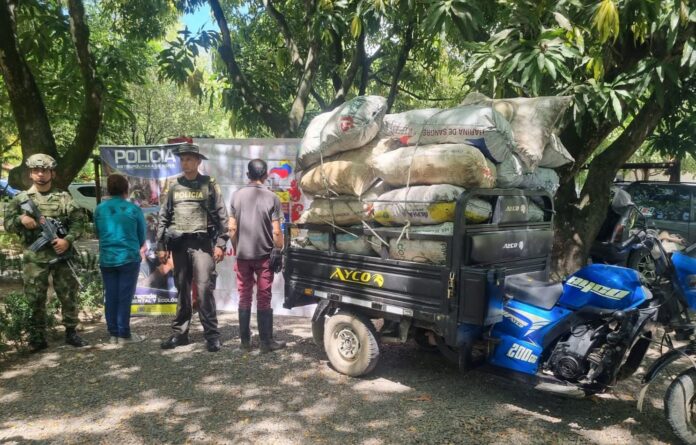 Sujetos capturados tras el aprovechamiento ilícito de recursos naturales 