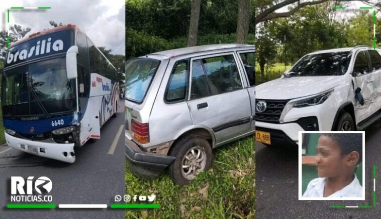 Un menor muerto y una mujer herida deja accidente vehicular en la vía Sahagún – Chinú