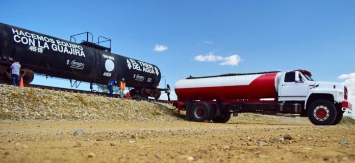 Con el tren del agua de Cerrejón, a Ungrd le será llevar el agua más fácil a las comunidades indígenas de la Alta Guajira.