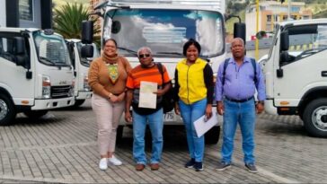 Unidad para las Víctimas entregó camión al Consejo Comunitario de Alto Mira y Frontera de Tumaco