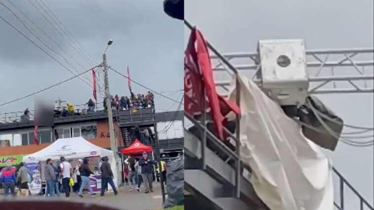 ¡Le cayó una pantalla encima! Periodista murió en el Autódromo de Tocancipá