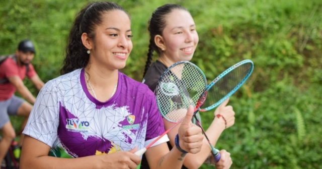 ¡Vamos por el oro! La quindiana Yulieth Pérez está lista para la final en bádminton