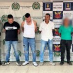 A prisión tres presuntos extorsionistas de cafetero en el Huila