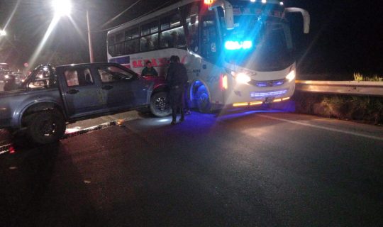 ACCIDENTE EN LA VÍA FACATATIVÁ-EL ROSAL