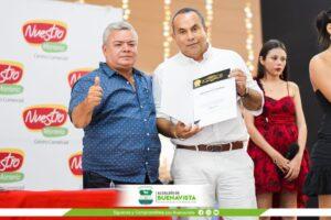 Alcalde de Buenavista y Gestora Social fueron galardonados por su gestión