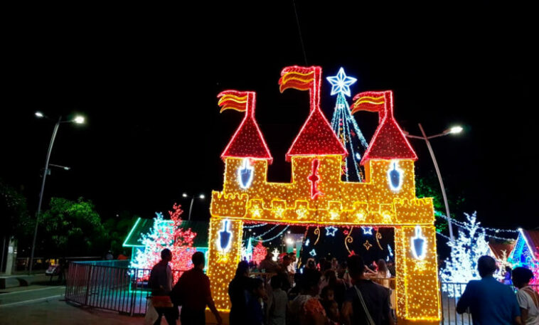 “Alegre Navidad”, Elec iluminó a Montería