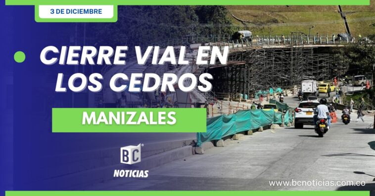 Anuncian otro cierre vial en el Intercambiador de Los Cedros