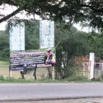 Aparecieron nuevas pancartas de las disidencias en Neiva y Villavieja, Huila