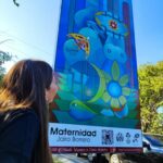 Artistas del Huila muestran sus obras en la alameda del municipio de Rivera, gracias al apoyo del Gobierno Departamental.