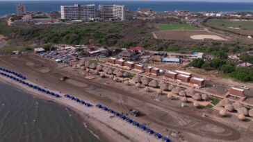 Autoridades alertan a bañistas ante fuertes vientos generados en playas del Atlántico