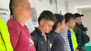 Autoridades desarticularon peligrosa banda delincuencial en Neiva
